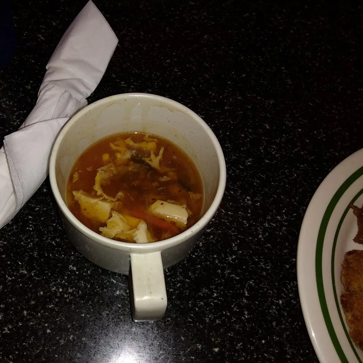 hot & sour soup 酸辣汤